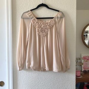 Small StudioM long sleeve blouse